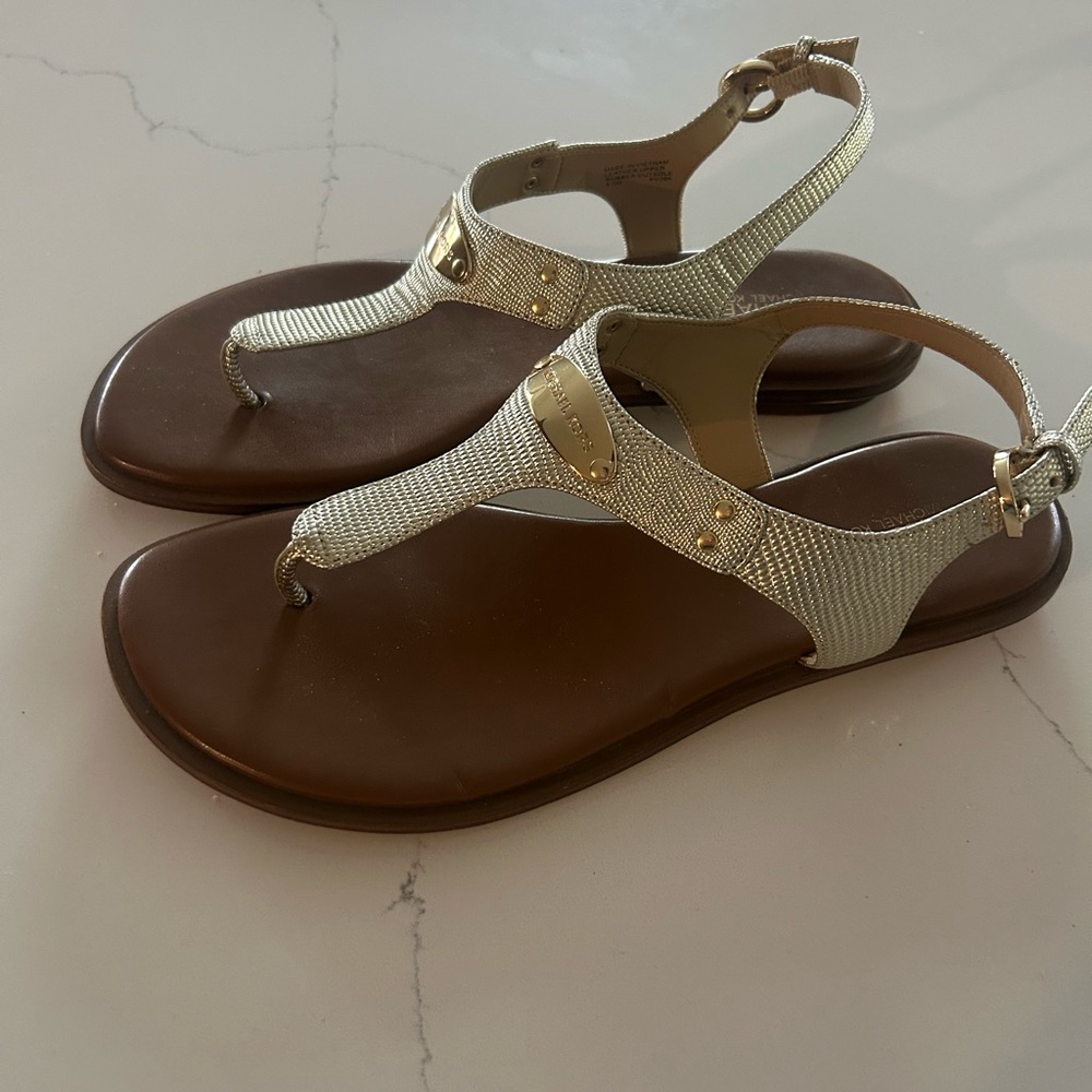 Michael Kors Gold Women's Sandals